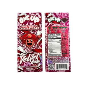 One up mushroom chocolate bar