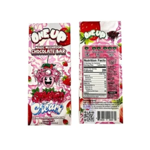 One up mushroom chocolate bar